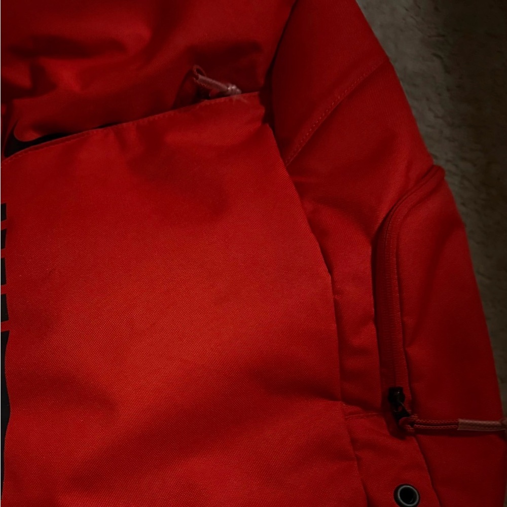Nike Elite Red Backpack with Black Details - Picture 5 of 6